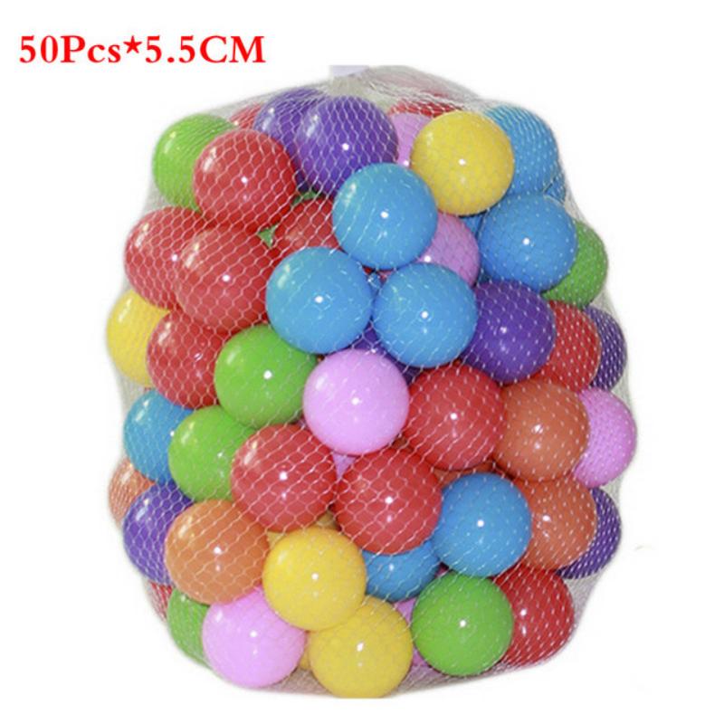 

50PCS Outdoor Sport Ball Colorful Soft Water Pool Ocean Wave Ball Baby Children Funny Toys Eco-Friendly Stress Air Ball