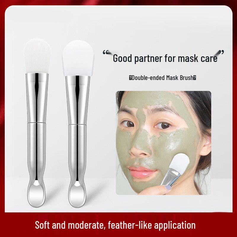 Silicone Soft Bristle Face Mask Brush for Beauty Salon Use
