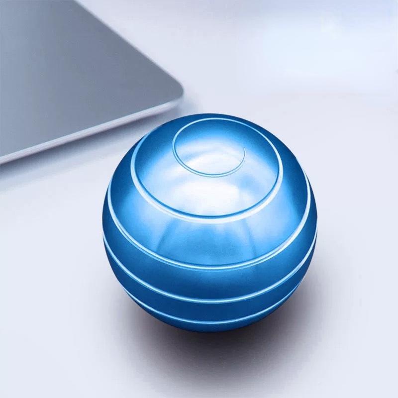 Desktop Decompression Rotating Spherical Gyroscope Desk Decompression Toy Illusion Mobile Finger Toy