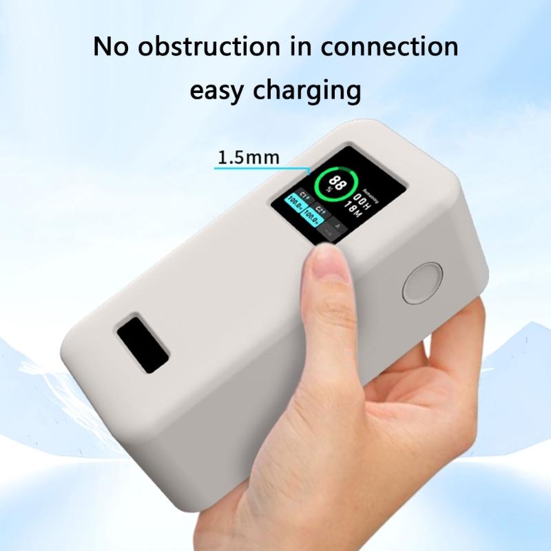 High Elasticity Silicone Shell For 200W 20000mAh M6Z5 Battery Pack Guard Perfect Fit And Lightweight Protections
