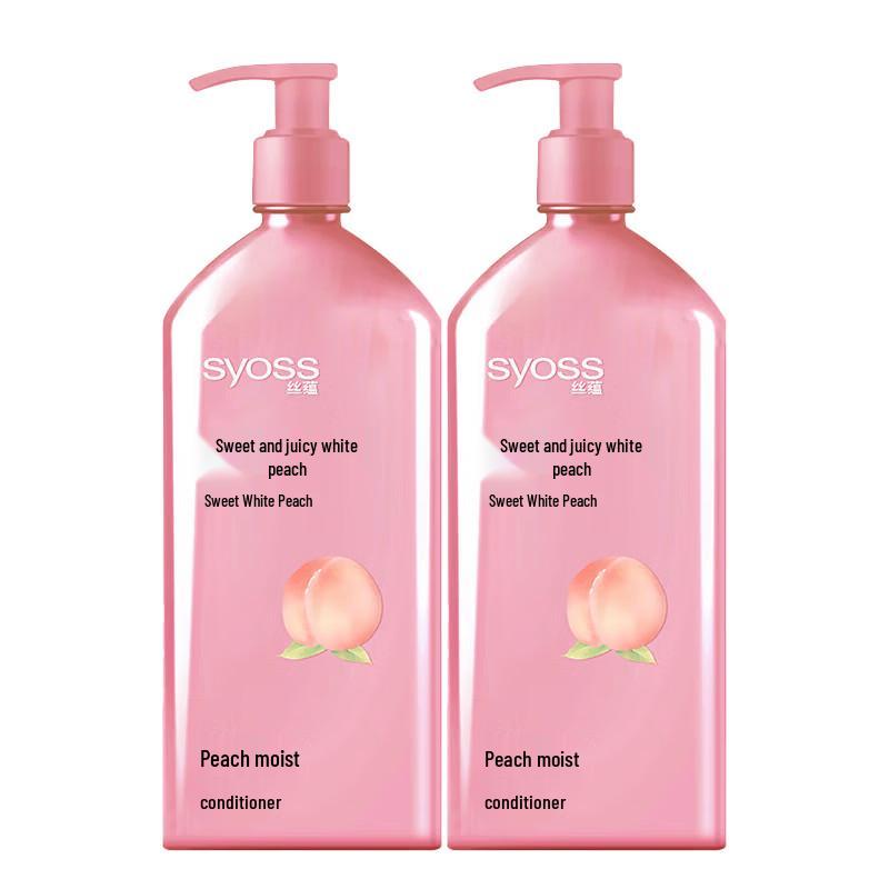 Syoss Peach Blossom Hydrating Hair Conditioner Twin Pack