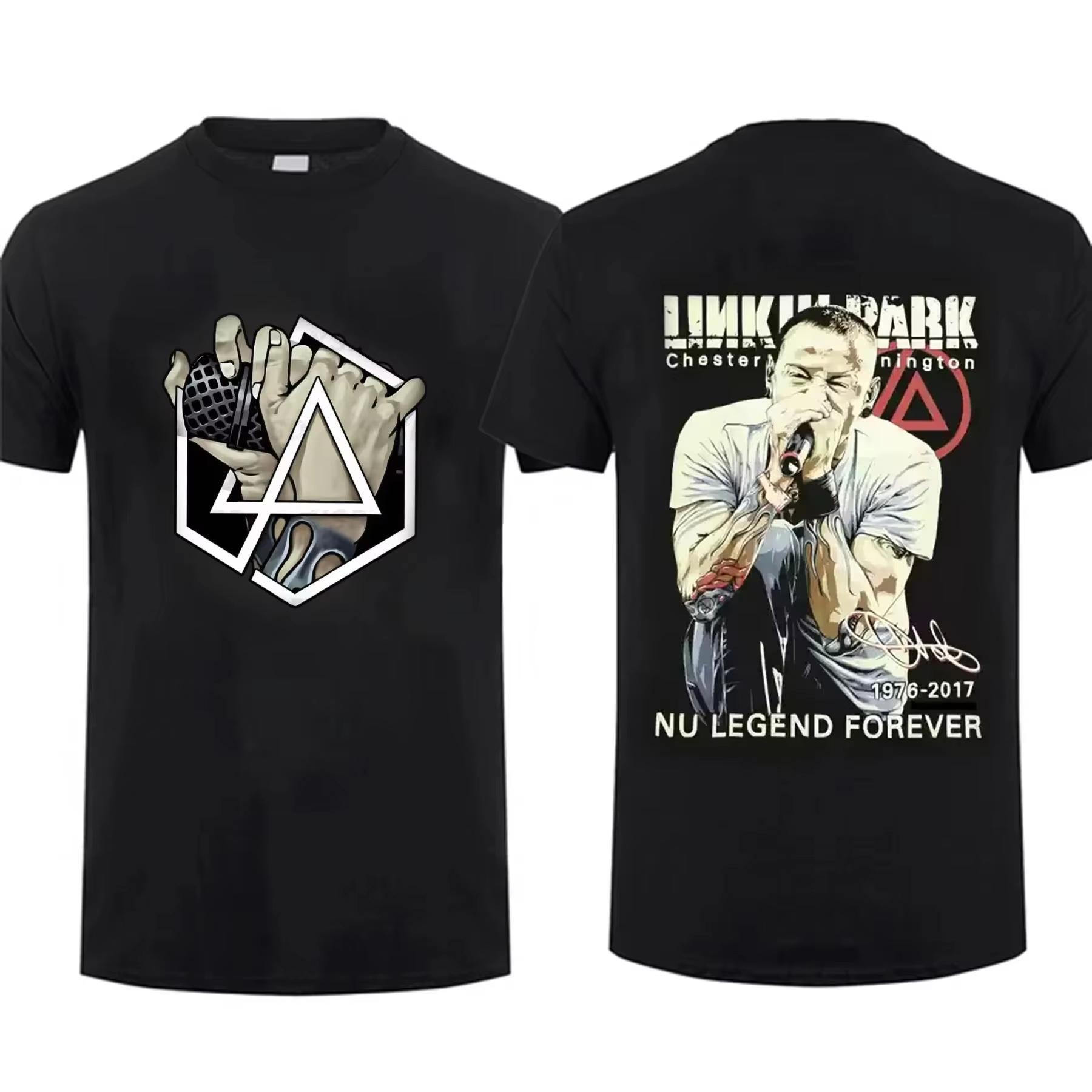 

Summer Nostalgic Linkin Park T-shirt Subverts The End Flag Evolutionary Theory Meteora 20th Anniversary Park Men Women T-shirts 3XL
