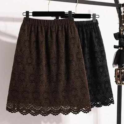 Skirt for Women Casual Versatile Elastic High Waist Short Loose Trousers Stretchy Slim Skirt