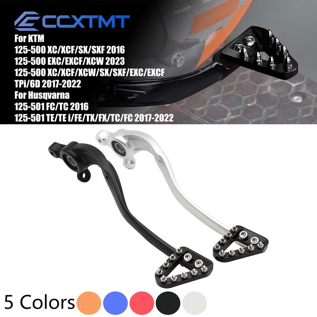 Motorcycle CNC Footbrake Lever Foot Brake Pedal For KTM SX SXF XC XCF EXC EXCF For Husqvarna TX TC TE FX FC FE 125-500 2017-2022