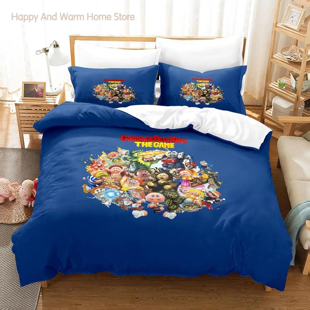 

Garbage Pail Boys Bedding Set Single Twin Full Queen King Size Bed Set Aldult Boy Bedroom Duvetcover Sets 3D Anime roupa de cama EU single(135x200cm)