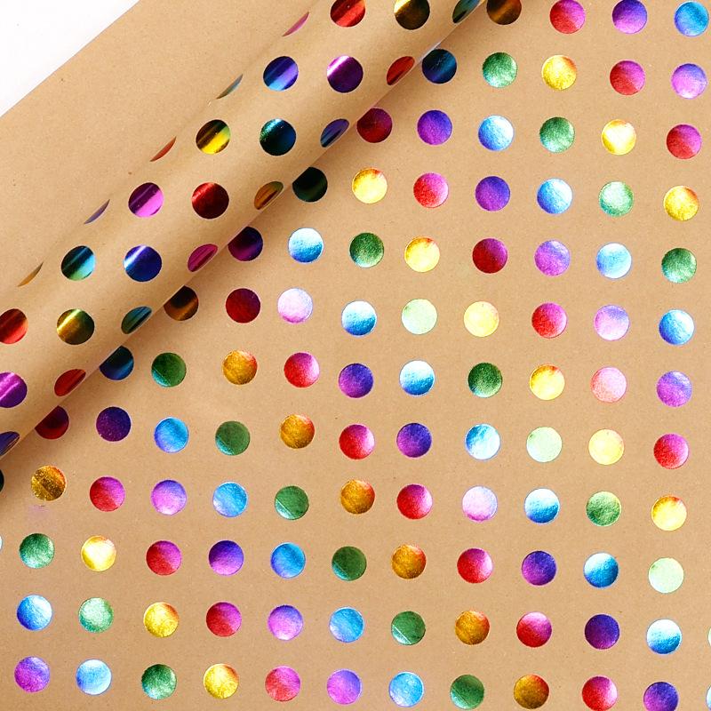 

1 Roll Extra Long Gift Wrap Paper Crafts - Ideal for Gift Wrapping & Scrapbooking, Festive Decorations, Gradient Design