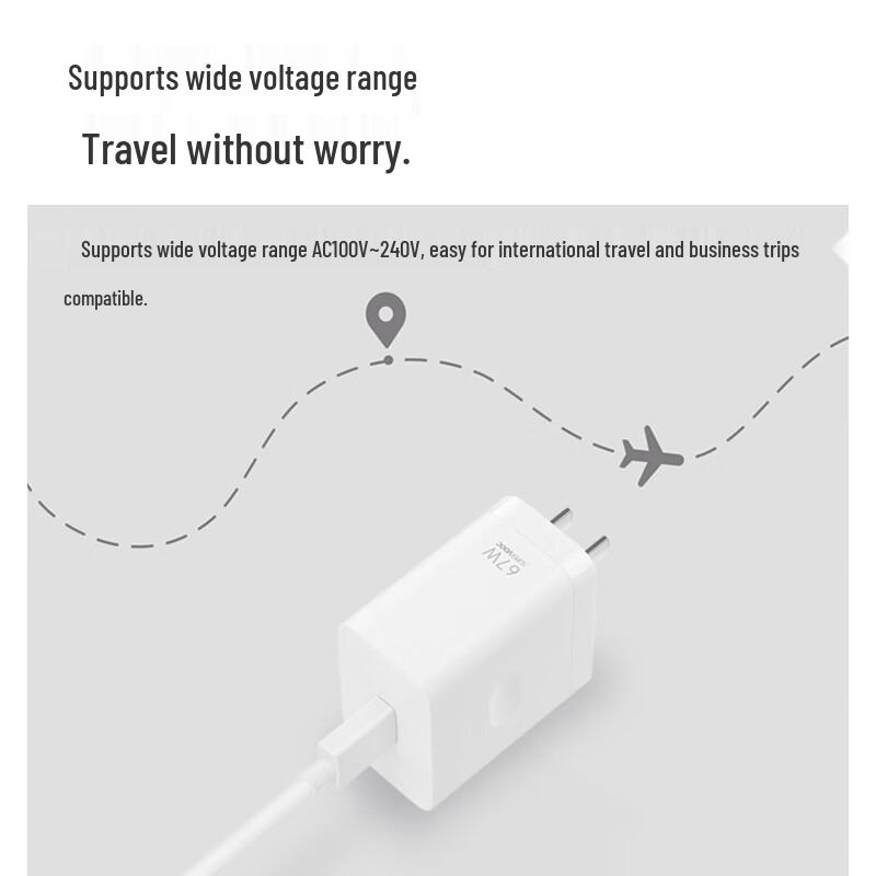 OPPO 67W SUPERVOOC Schnellladegerät Set