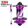 New ARC MT009 BOOST 4 IN 1 Front Bicycle Hub Mountain MTB Bike Hub Bicycle Hubs 110x15MM 100x15MM Disc Brake 28 32 36 Holes Part