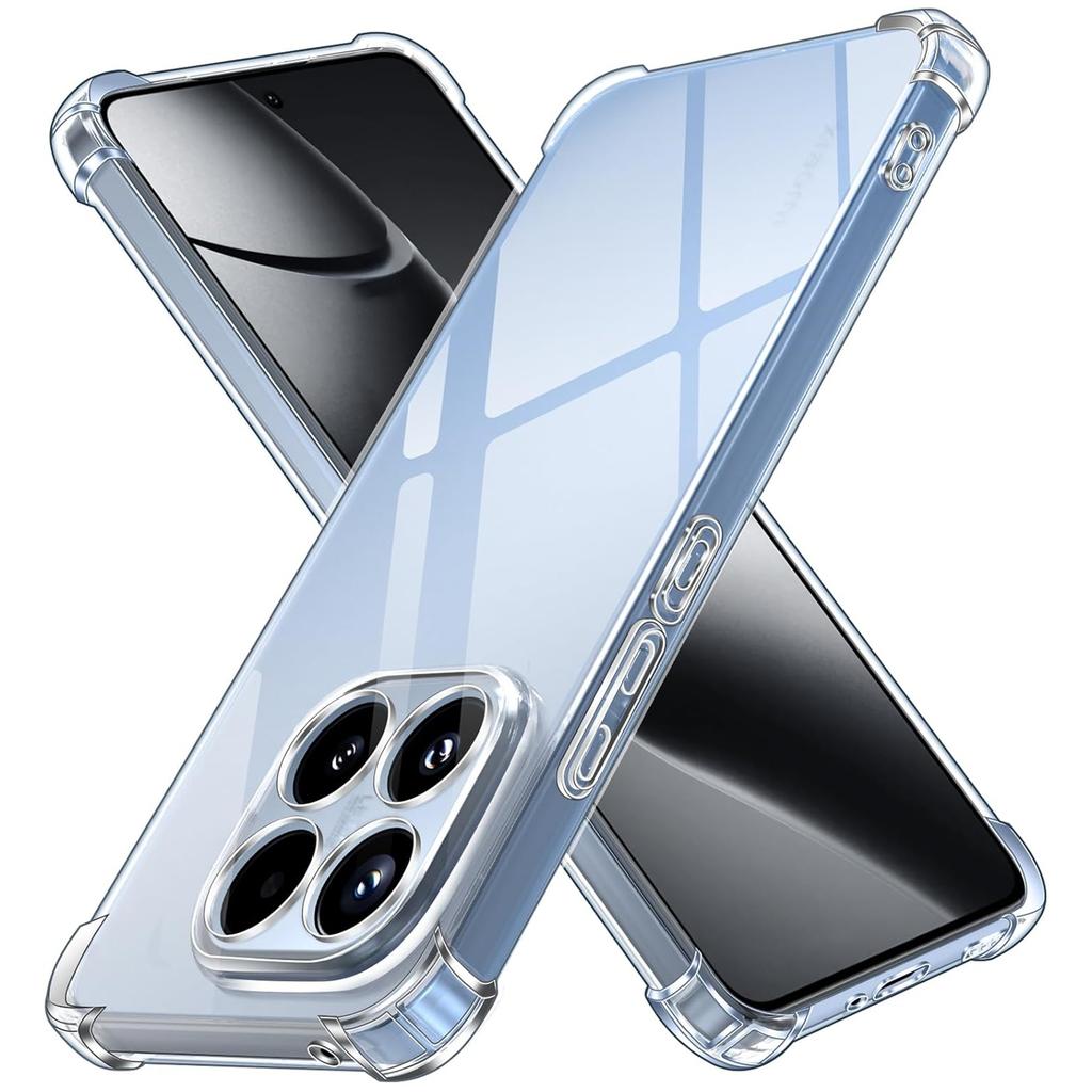 Gradient Airbag TPU Case for Xiaomi 15T Pro Mi 15T 5G Protective Shockproof Cover Fundas Coque Capa