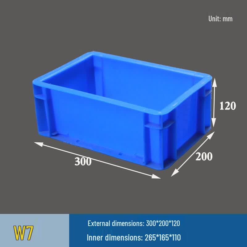 Rectangular Plastic Parts Storage Box