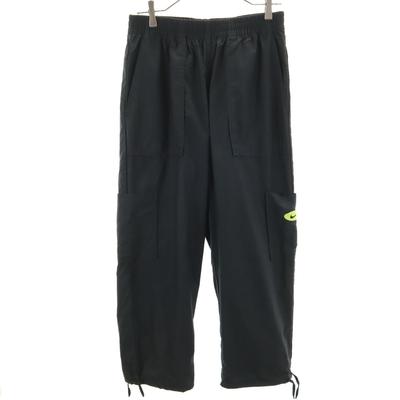 Icon Crush Mid-Rise Woven Pants L Black Women Used