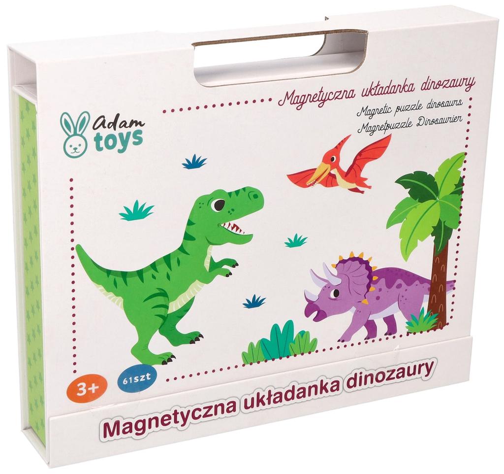 Tablica Układanka Magnetyczna - Dinozaury