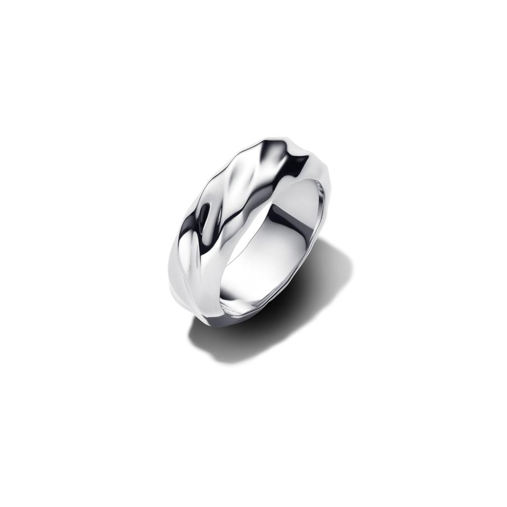 Nuovo anello in argento 925 mini Snoopy Natale diamante rosa orchidea d'amore alla moda gioielli di alta gamma da donna