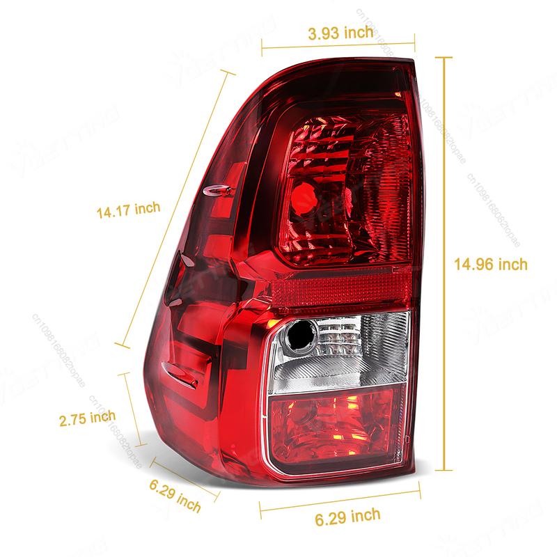 Left/Right Tail Lamp Auto Rear Tail Light Wire Harness Car Accessories No Bulbs For Toyota Hilux Revo Pickup 2015 2016 2017 2018