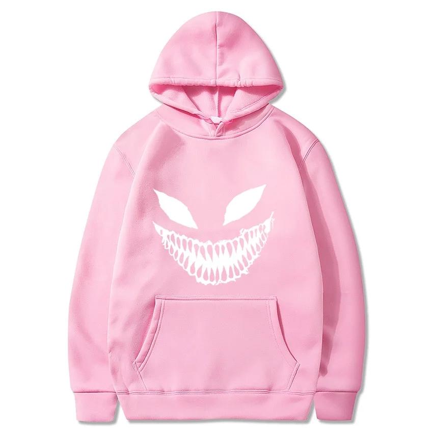 2025 Autumn/Winter Pain Venom Mask Printed Hoodie Academy Classic Hoodie Daily Fashion Casual Long Sleeve Warm Hoodie