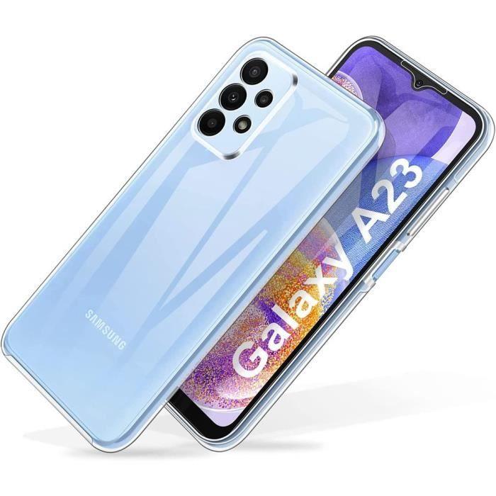 Skyddsskal - BOOLING - för Samsung Galaxy A23 5G - Transparent - Repskyddande - 360°