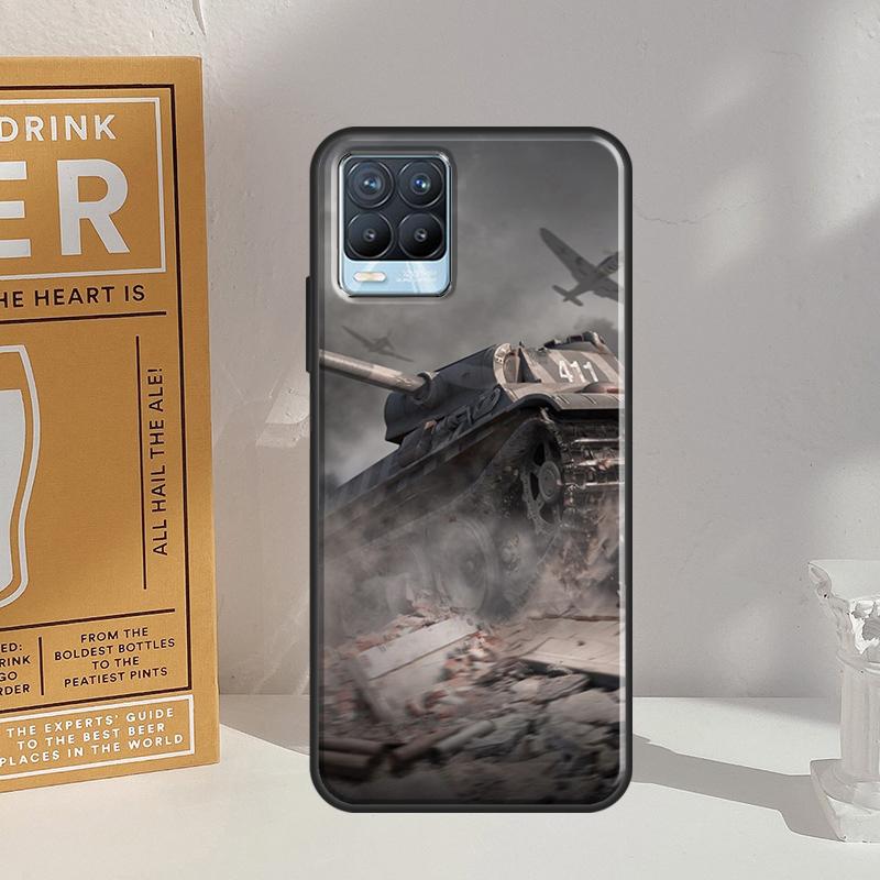 World Of Tanks Case For Realme 10 11 Pro Plus C55 C35 C33 C31 C30 C25s C21Y C15 C11 GT Neo 5 3 2T 3T Cover