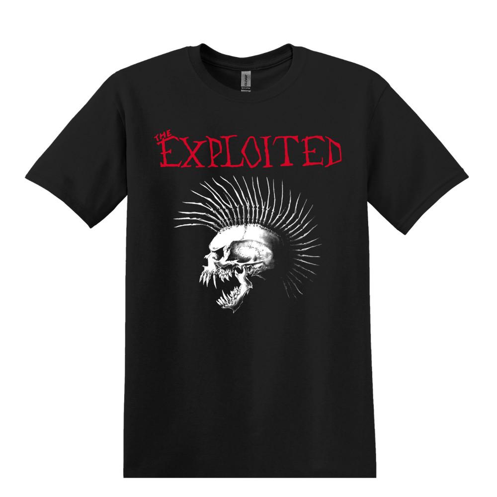 The Exploited Beat The Bastards Punk Rock Band TShirt Black S3XL Unisex T-Shirt S