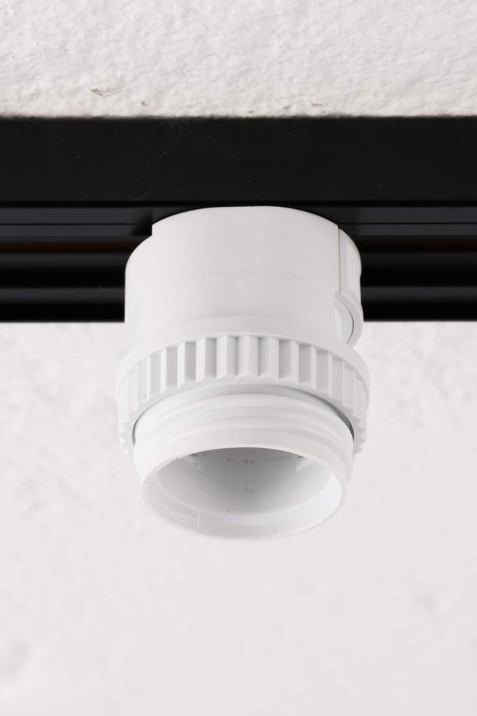 Swan Electric Light Rail Bulb Socket (E-26 Base) Set of 5, DUS-51-5S (White)