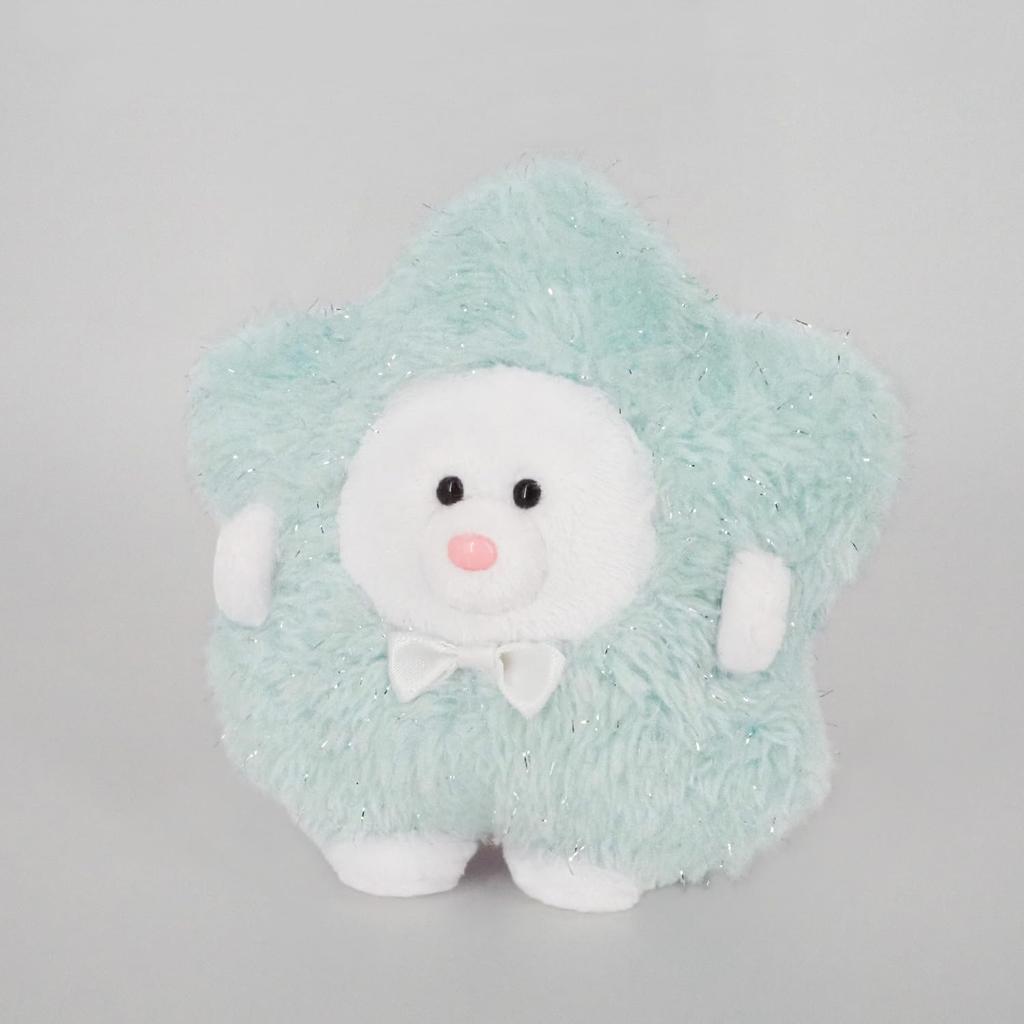Sanei Boeki Mock Shooting Star Mascot, Size: Approx. 10cm W x 5.5cm D x 10cm H, Plush Toy, MK03