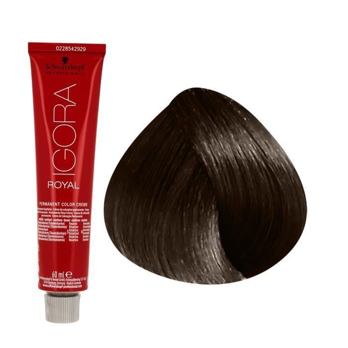 Schwarzkopf Igora Royal Permanente Coloration 5-63 Hellbraun Braun Matt 60 ml