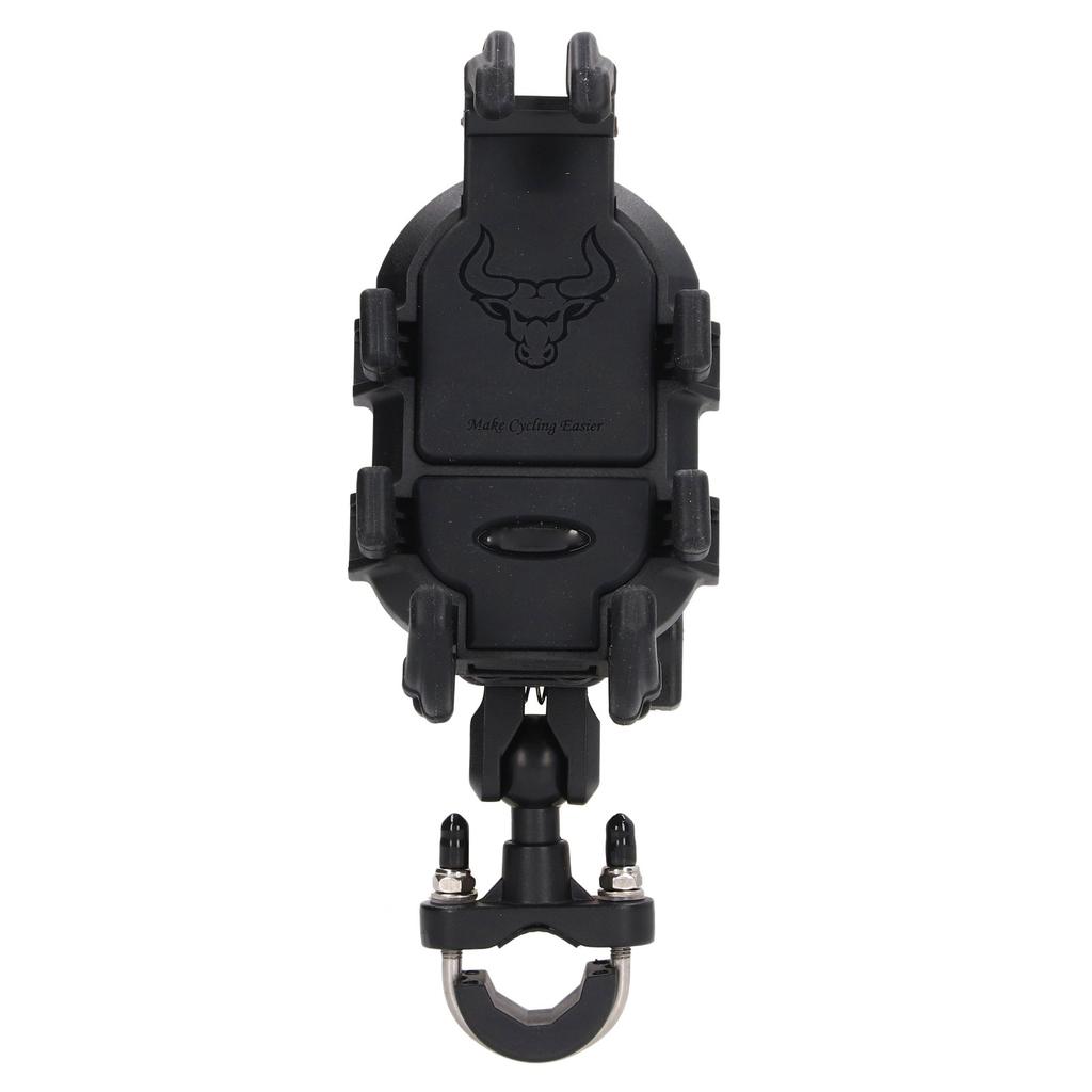 Bike Mobile Phone Holder U Shape Aluminum Alloy Shock Absorption Cycling Accessory for Electric Bike Motorbike Handlebar