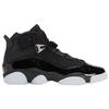 (GS) Air Jordan 6 Rings 'Black White' Kids' 323419-011
