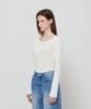 Notia Soft Wide Neck T-Shirts - Ivory