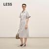 2026 Summer Short Sleeve Maxi Shirt Dress