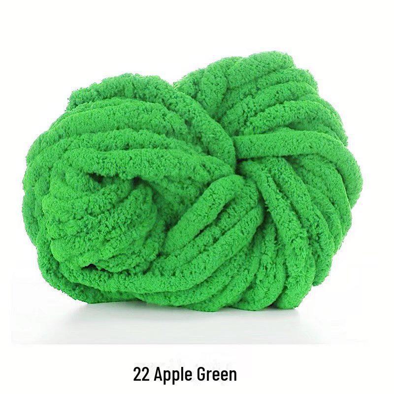 Isländische 2CM Extra Dicke Handgewebte Chenille Eisbar Decke