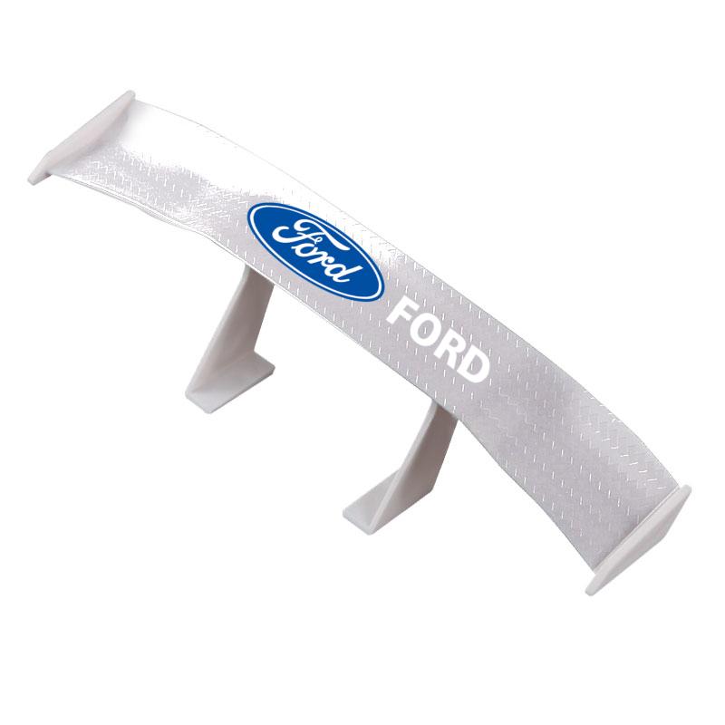 Car Rear Spoiler Mini Wings Small Model Decoration Winglet For Ford Fiesta Mondeo Focus Fusion Escape Shelby Edge Kuga