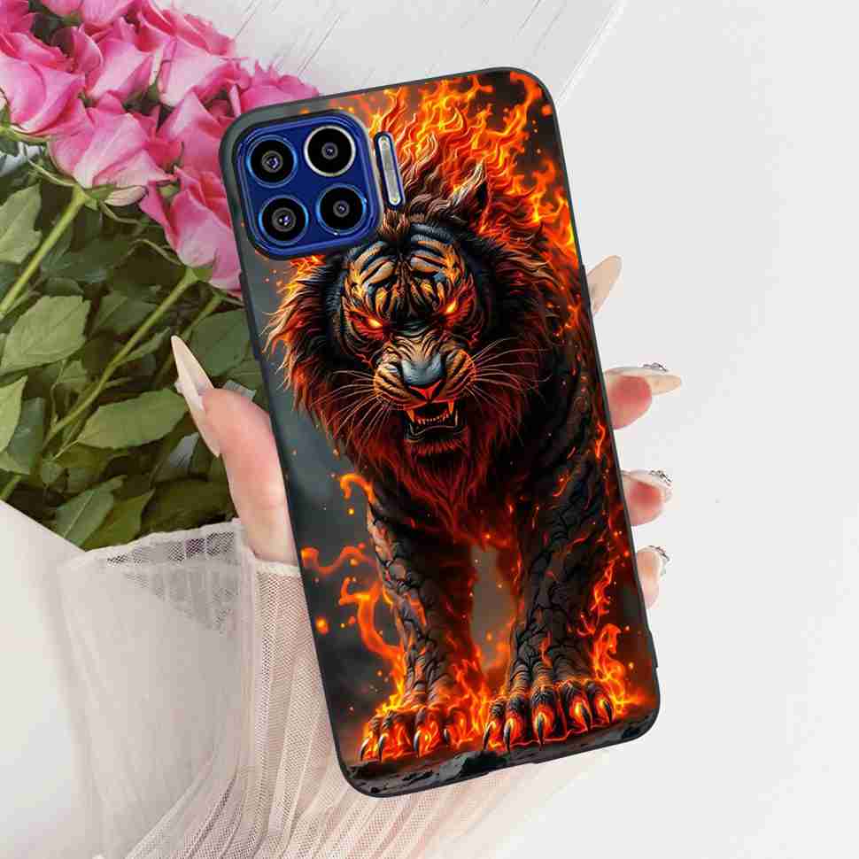 Für Motorola One 5G 6,7" Hülle Neueste Beliebte Drucke Silikon TPU Schwarze Abdeckung Für Motorola One MOTO ONE 5G Handyhüllen Bumper