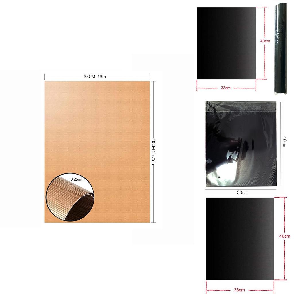 Durable Non-stick Bbq Mat Perfect For Outdoor Grilling And Baking