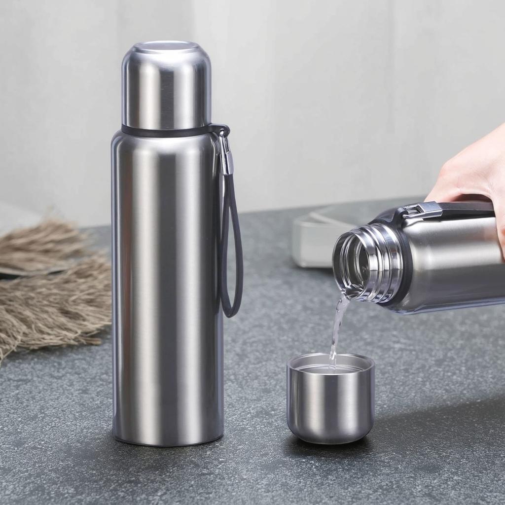 Large Capacity Outdoor Thermos Portable 316 Stainless Steel Thermal Mug Tumbler Vacuum Flasks Cold and Hot Sports Water Bottle