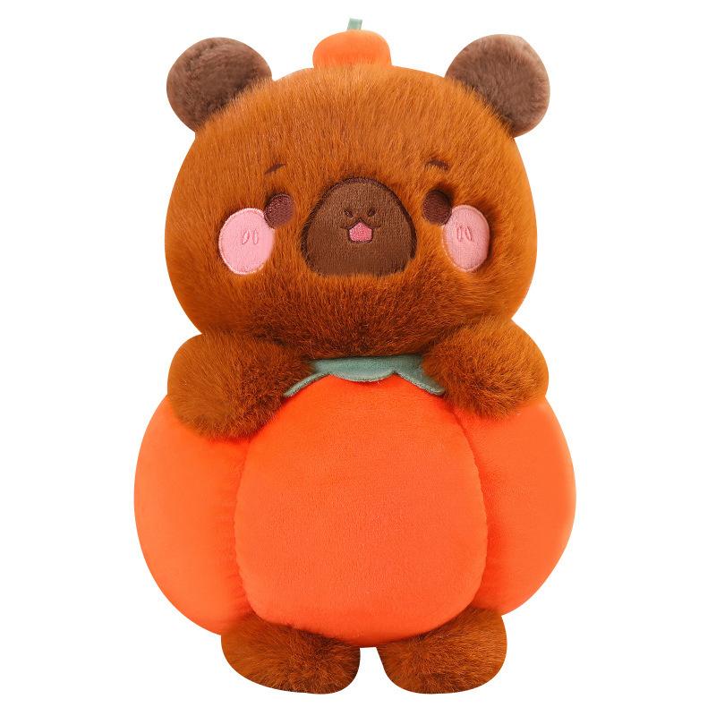 Creative Fruit Animal Rabbit Pig Doll Plush Toy Shiba Inu Capybara Doll Children's Soothing Ragdoll Doll