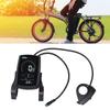 Electric Bike LCD Display Meter ABS Speedometer Odometer Electric Bike Screen Panel for Replacement