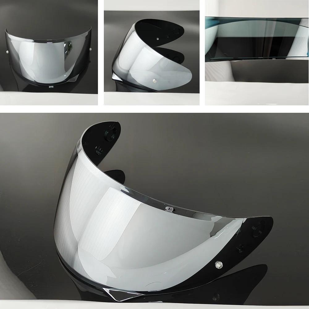C10 Visier für HJC HJ34P C10 Helm Visier Ersatz Anti-UV Anti-Kratzer Staubdicht Windschutz Motorradzubehör