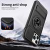 For iPhone 13 Pro Case Compatible with MagSafe Ring Holder Foldable Kickstand TPU PC Phone Cover with Camera Lens Slider