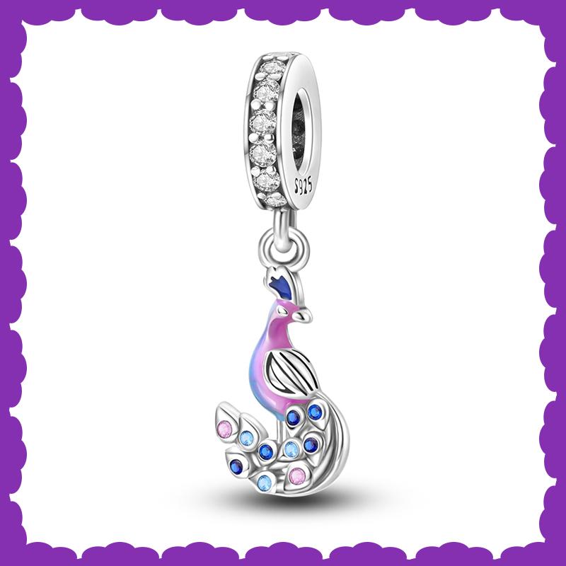 New Copper Fashion Rubik'S Cube Kitten Swing Skull Charm Bead For 3Mm Bracelet Diy Fine Jewelry Making Gift