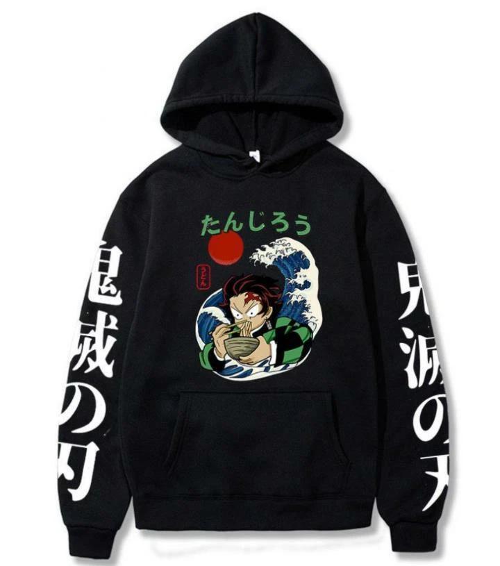 

Demon Slayer Cosplay Anime Theme Print Pattern Men Hoodies Comfortable Unisex Oversized Sweatshirt Harajuku Streetwear 3XL