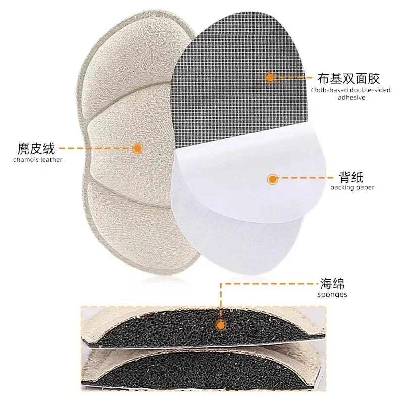Sneakers Heel Stickers Adjustable Size Anti-slip Insoles High Heels Heel Protector Insoles Pads Pain Relief  Foot Care Insoles