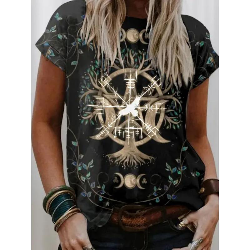 Fashionable Casual Versatile High-quality Comfortable Short Sleeved Round Neck T-shirt