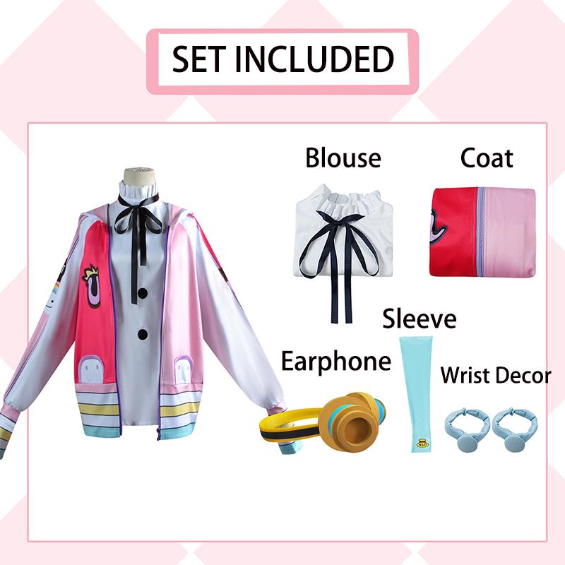 

Ута Косплей Костюм Набор Ролевая Игра Хэллоуин Вечеринка Комик-Кон Карнавал XS