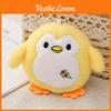 Cute Fluffy Penguin Plush Keychain Soft Pp Cotton Stuffed Animal