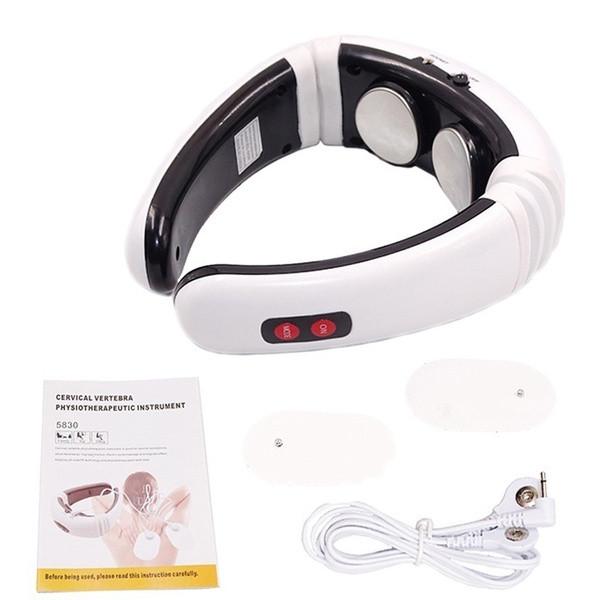 Pulse Cervical Electric Massager Shoulder Neck Therapy Device Pain Relief Tool