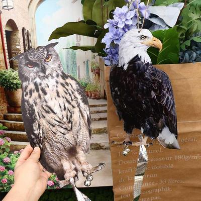 Hanging Bird Repellent Owl Bell Pendant Pastoral Orchard Bird Scare Pendant Outdoor Courtyard Decoration Wind Chime
