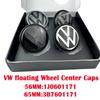 FD01-For Volkswagen VW Golf 5 6 7 Passat B6 B7 B8 Tiguan Polo Jetta GTI 3B7601171 4pcs 56mm 65mm Floating Wheel Center Caps Hub Cover