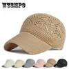 Hatt Sommer Utendørs Solkrem Solhatt Dame Hul Mesh Pustende Baseballcaps Strikkelue