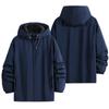 Men's Hooded Sports Jacket: Spring/Autumn Loose Fit, Outdoor Leisure, Windbreaker for Couples