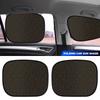 Electrostatic Curtain for Car Side Window Sun Protection Cover Foldable Car Sun Shade 99.9% UV Ray Blocking Window Heat Blocking